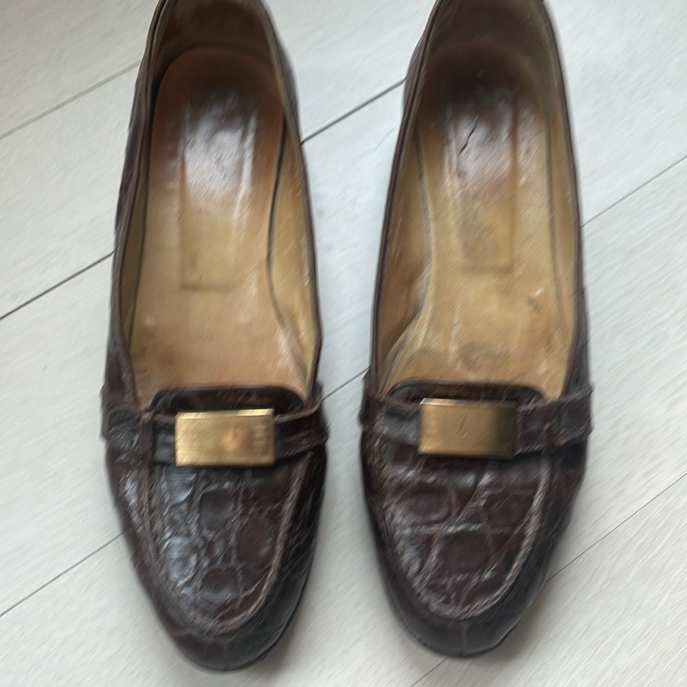 Ralph Lauren Crocodile loafers